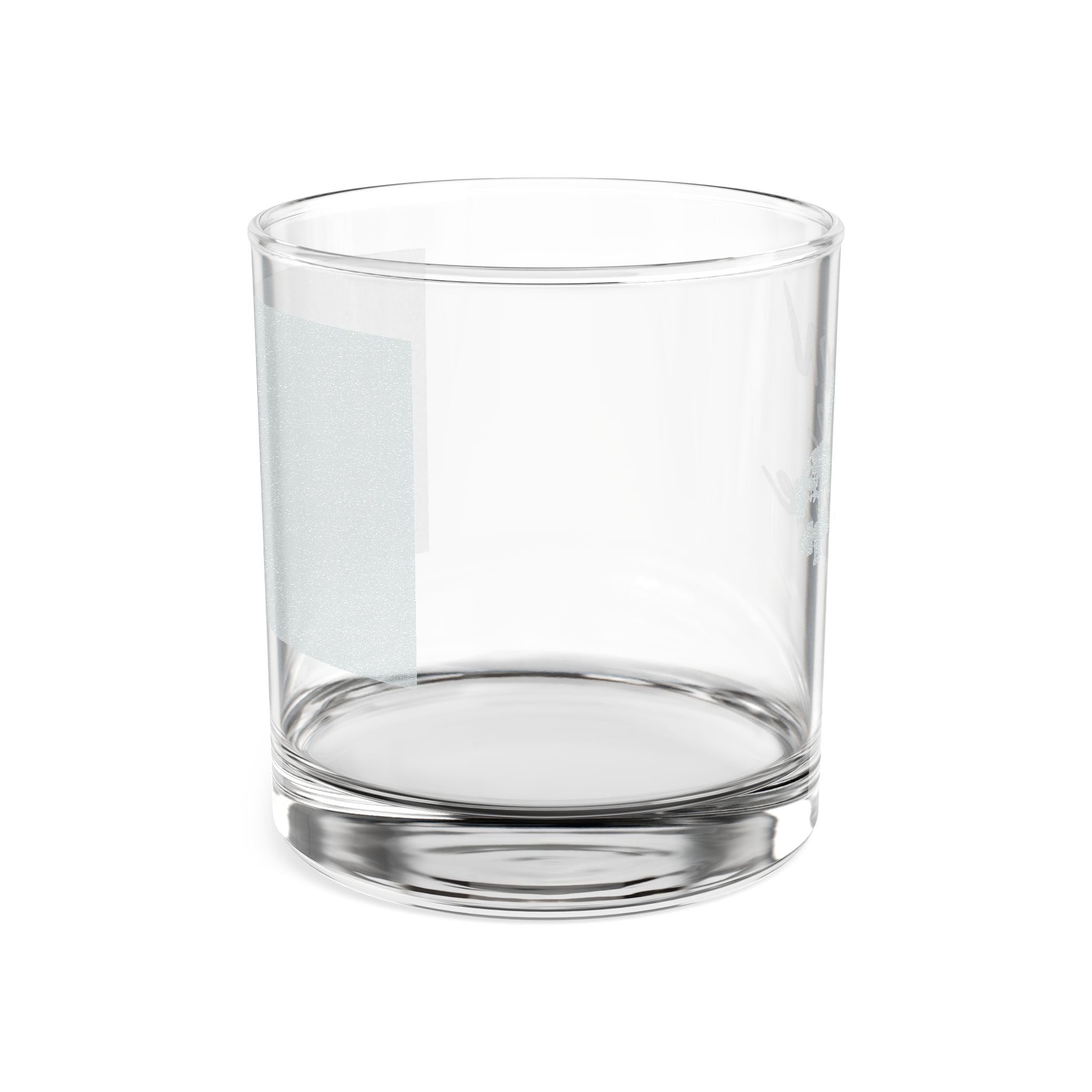 Engraved 10oz Rocks Glass — 'Iron & Olive' Whiskey Tumbler