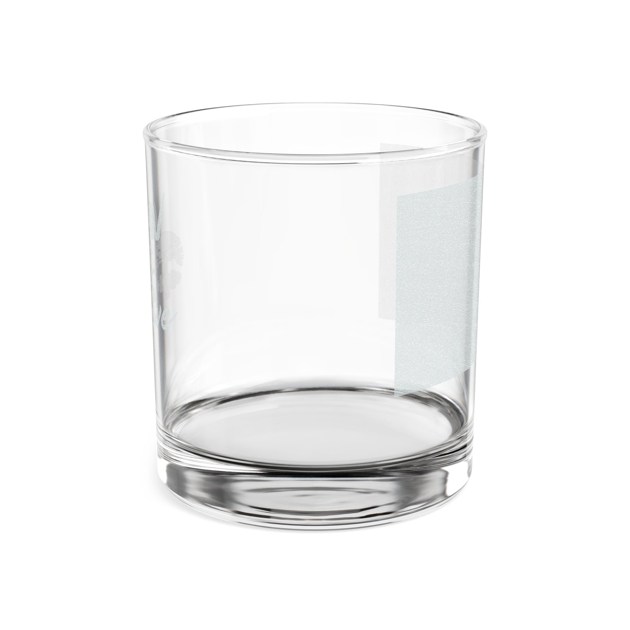 Engraved 10oz Rocks Glass — 'Iron & Olive' Whiskey Tumbler