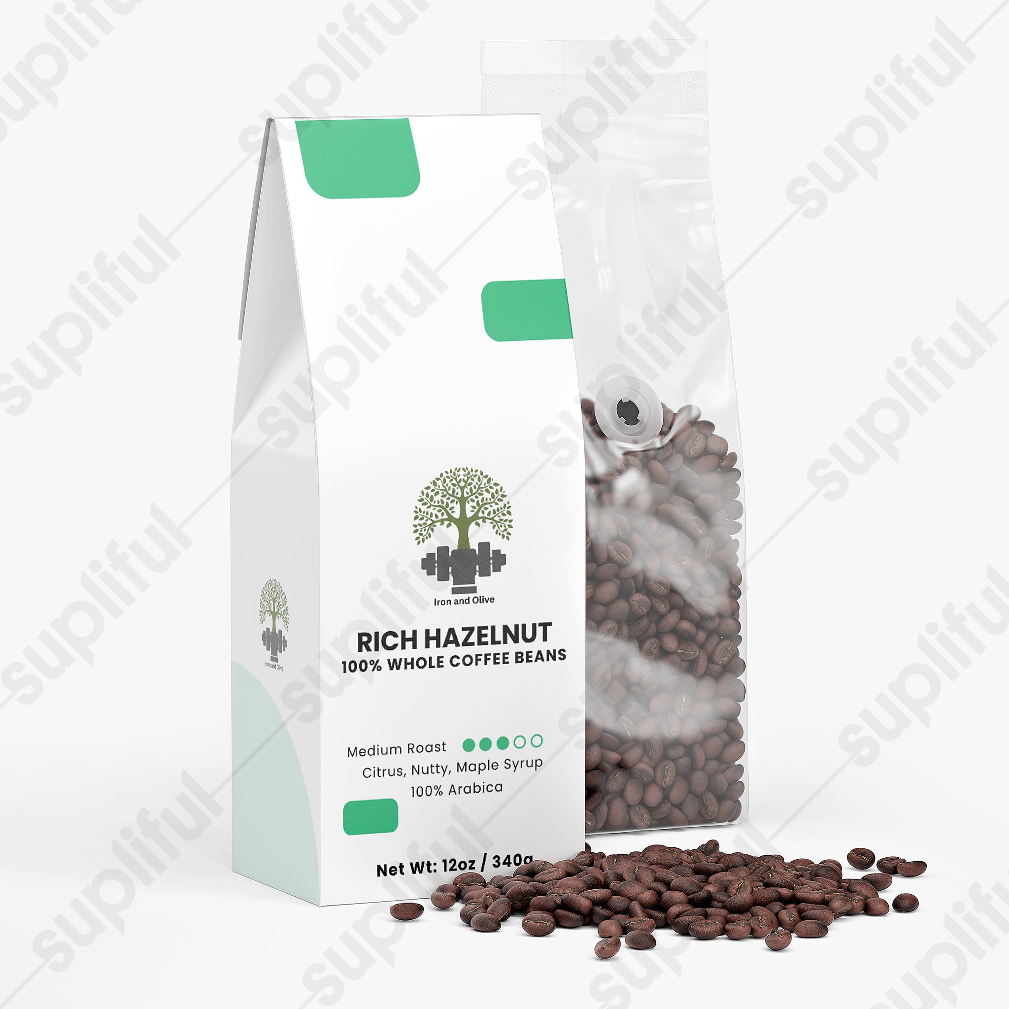 Rich Hazelnut Coffee (Medium Roast)