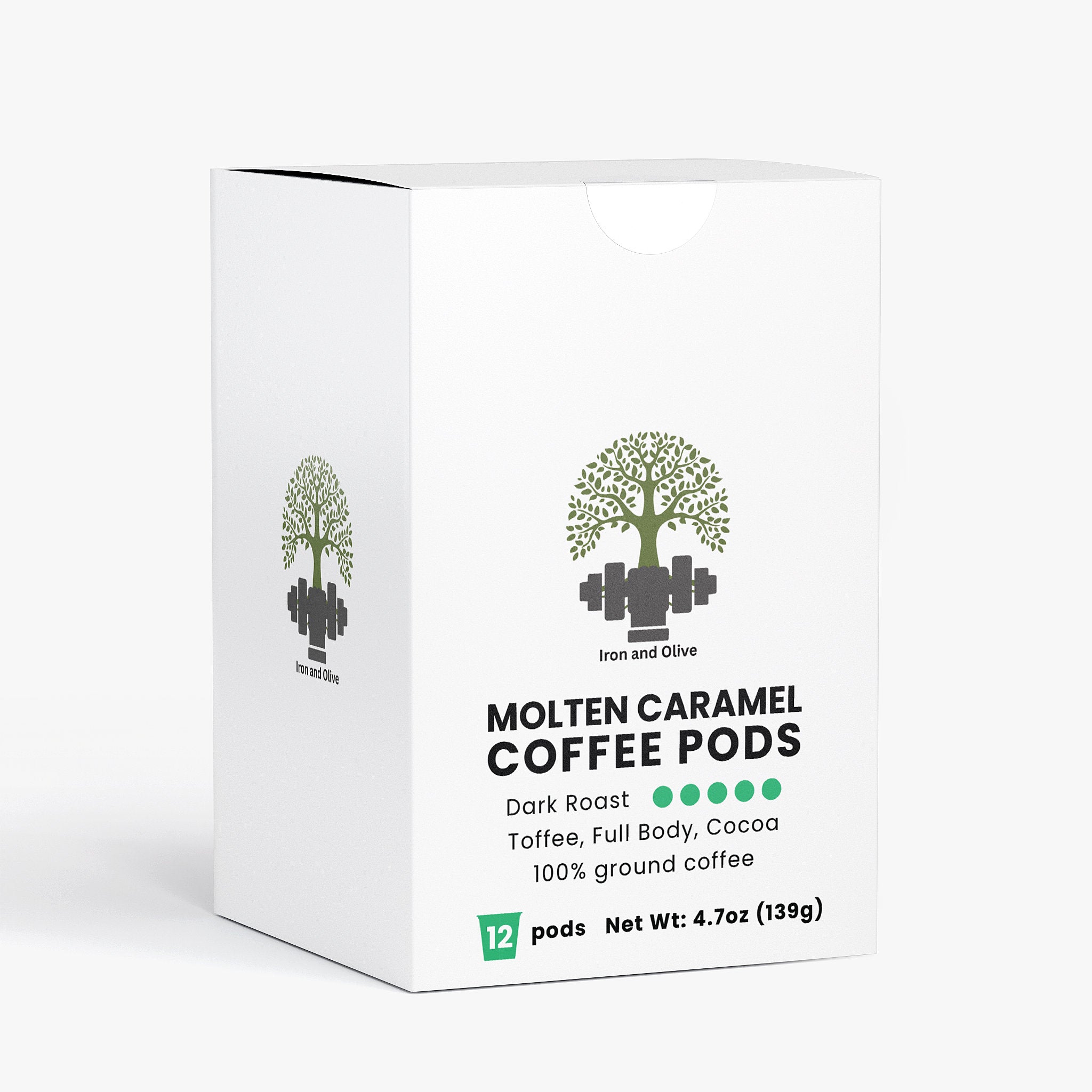 Molten Caramel Coffee Pods (Dark Roast)