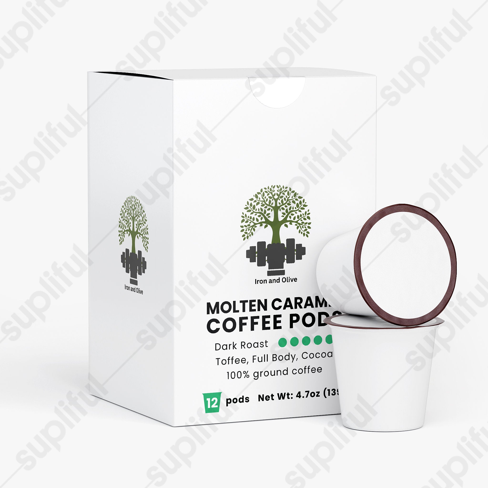Molten Caramel Coffee Pods (Dark Roast)