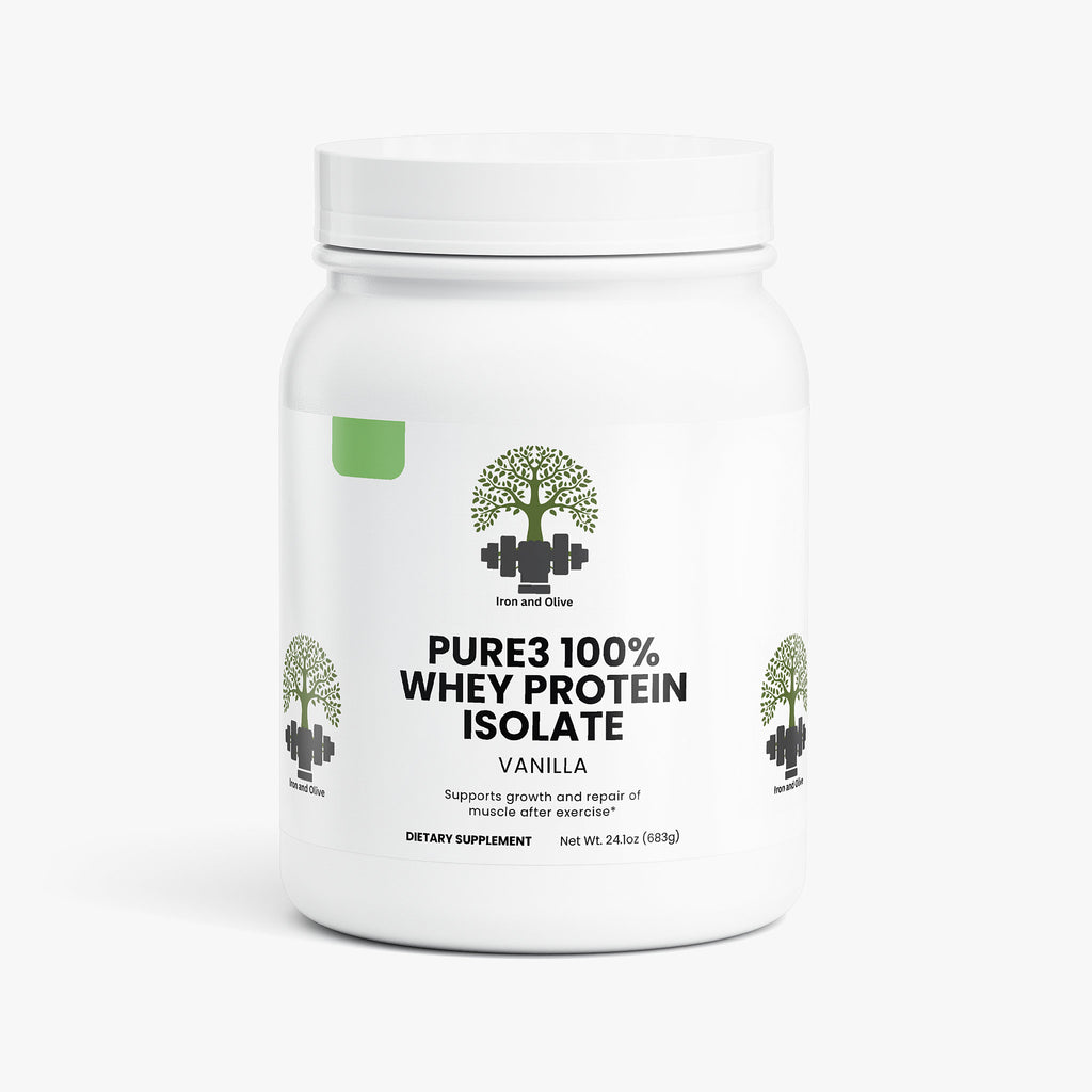 Pure3 100% Whey Protein Isolate (Vanilla)