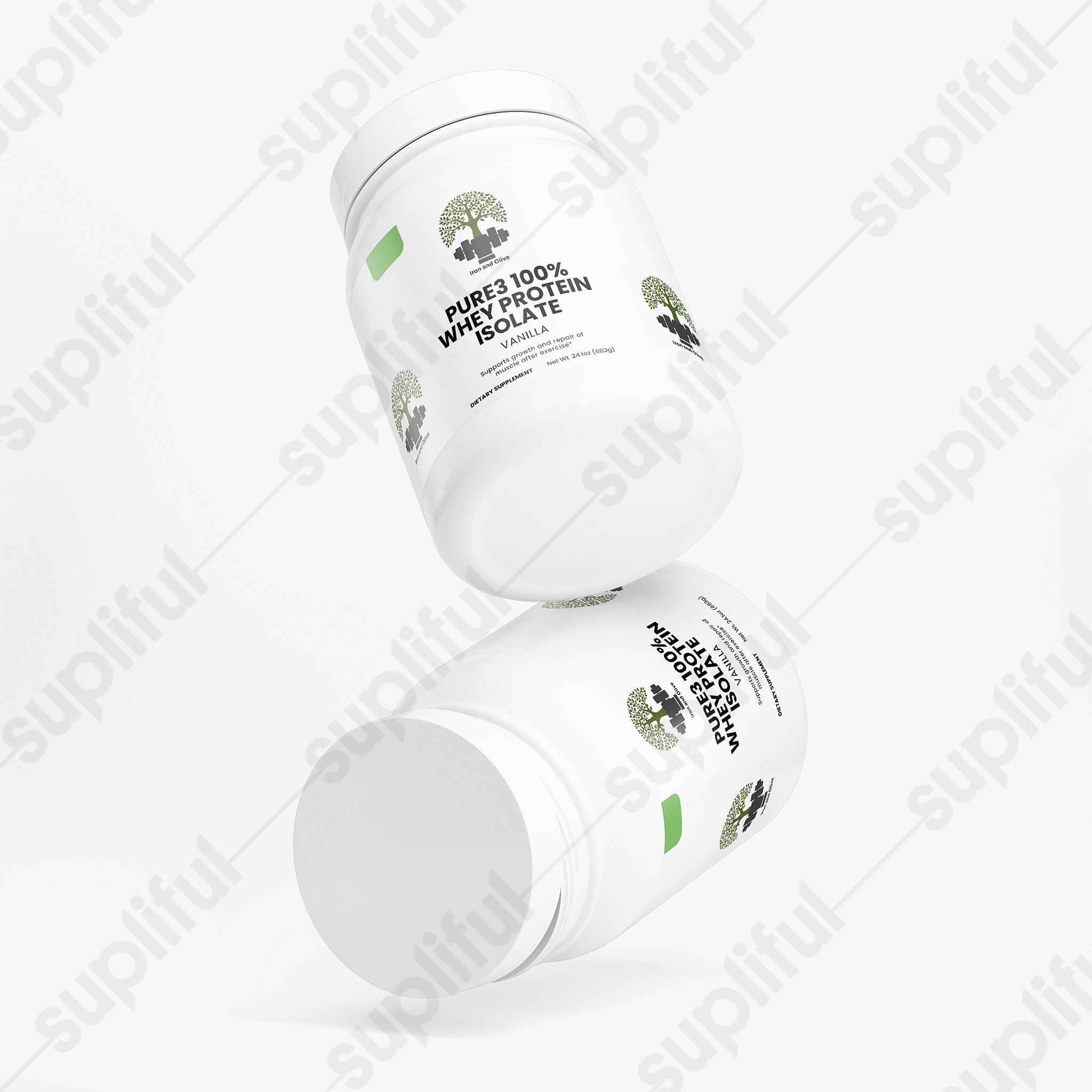 Pure3 100% Whey Protein Isolate (Vanilla)