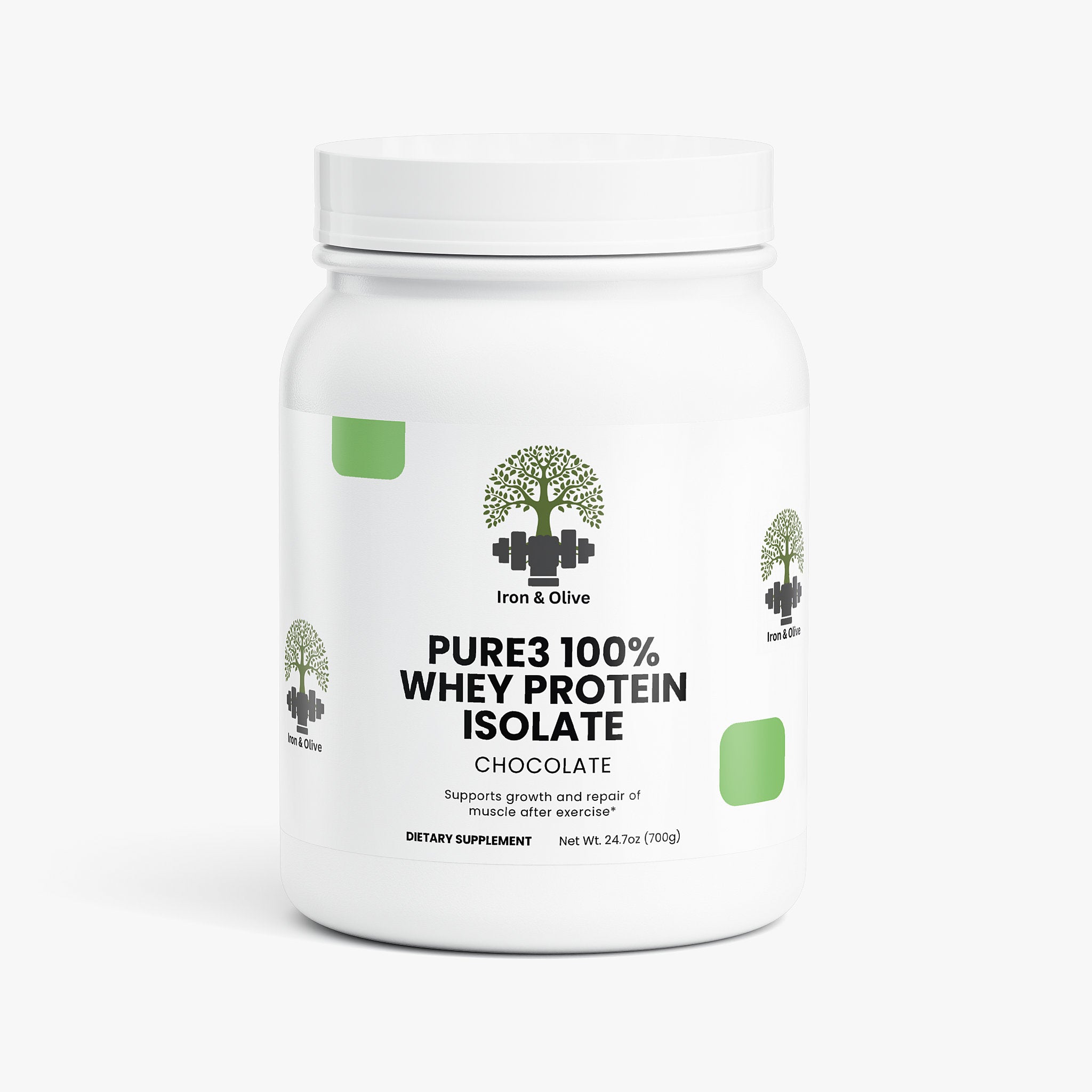 Pure3 100% Whey Protein Isolate (Chocolate)