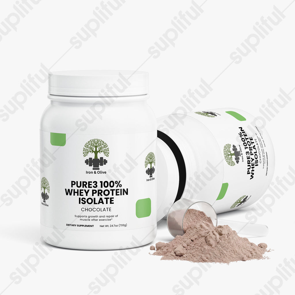 Pure3 100% Whey Protein Isolate (Chocolate)