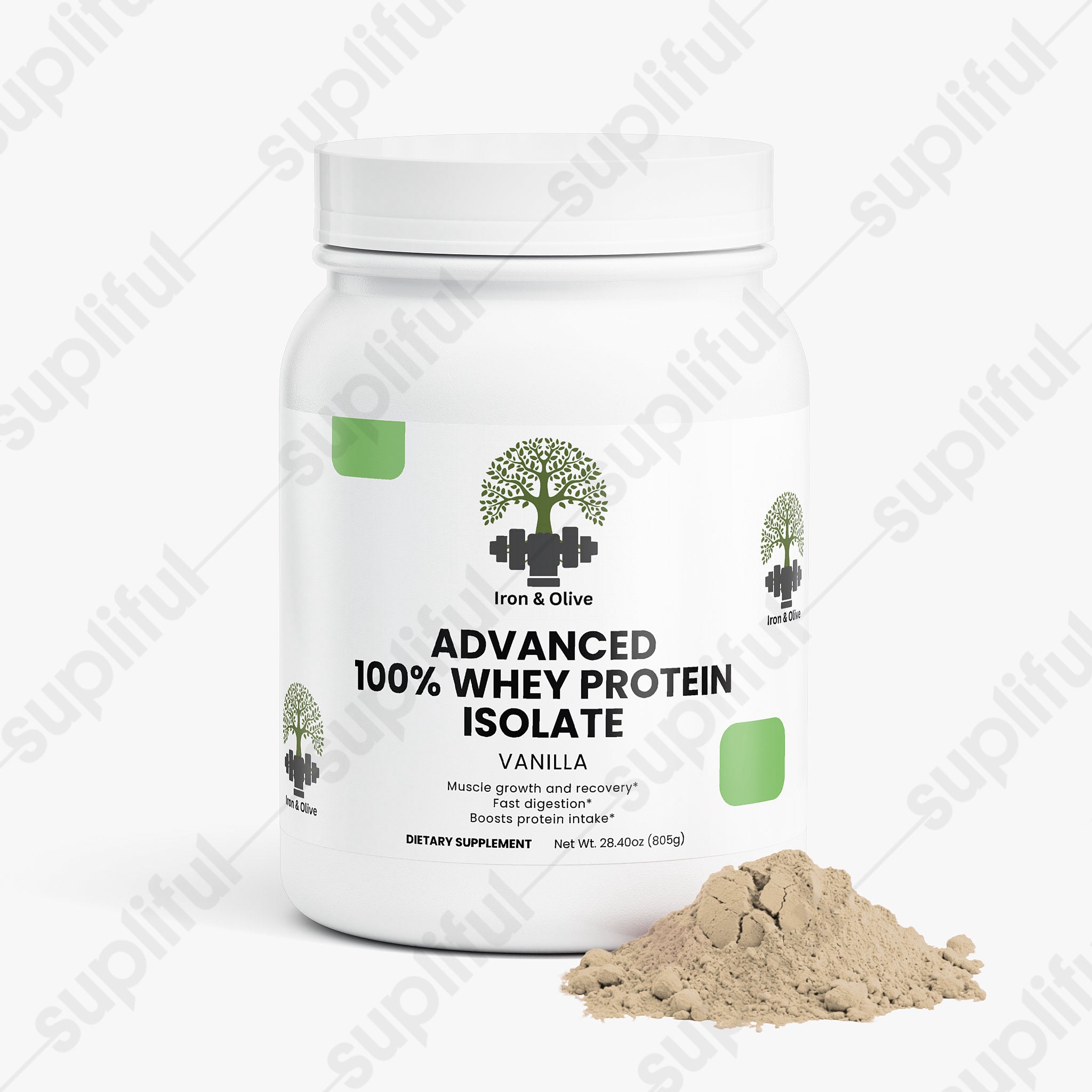 Advanced 100% Whey Protein Isolate — Vanilla