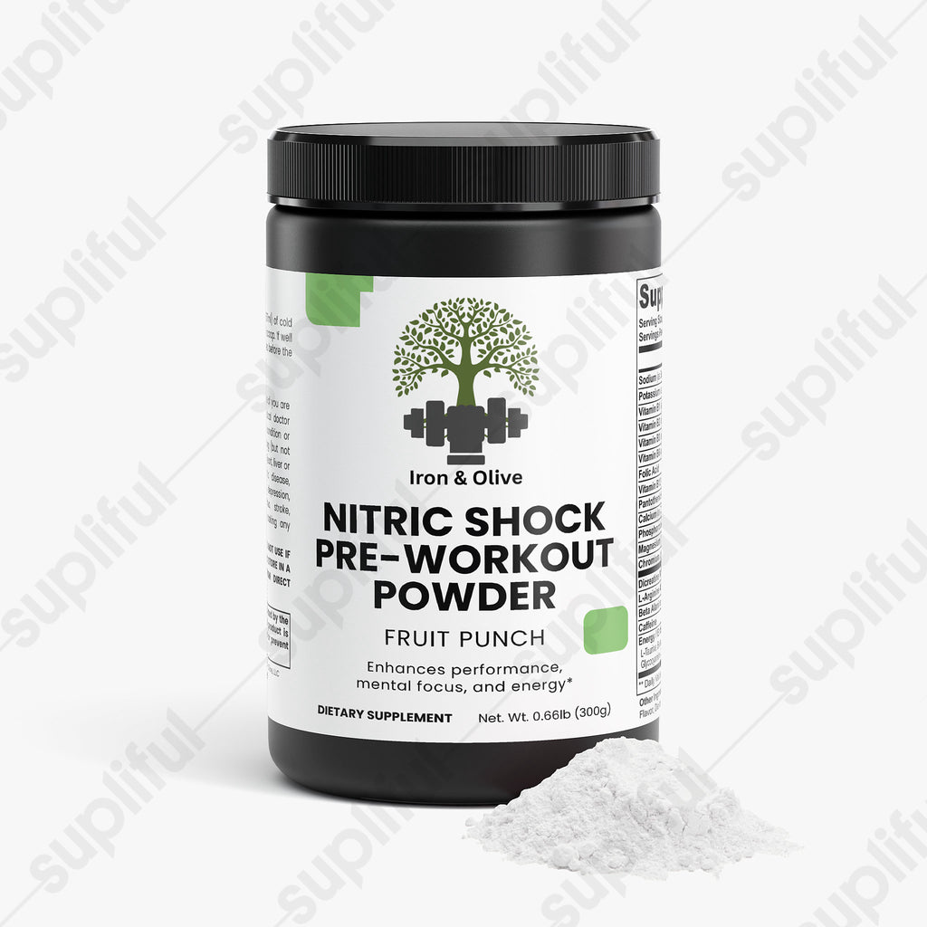 Nitric Shock Pre-Workout Powder (Fruit Punch)