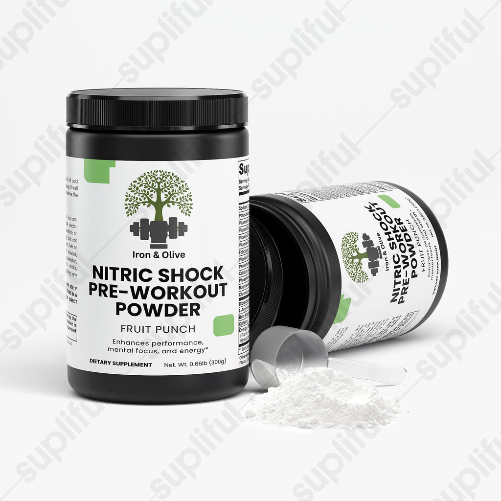 Nitric Shock Pre-Workout Powder (Fruit Punch)