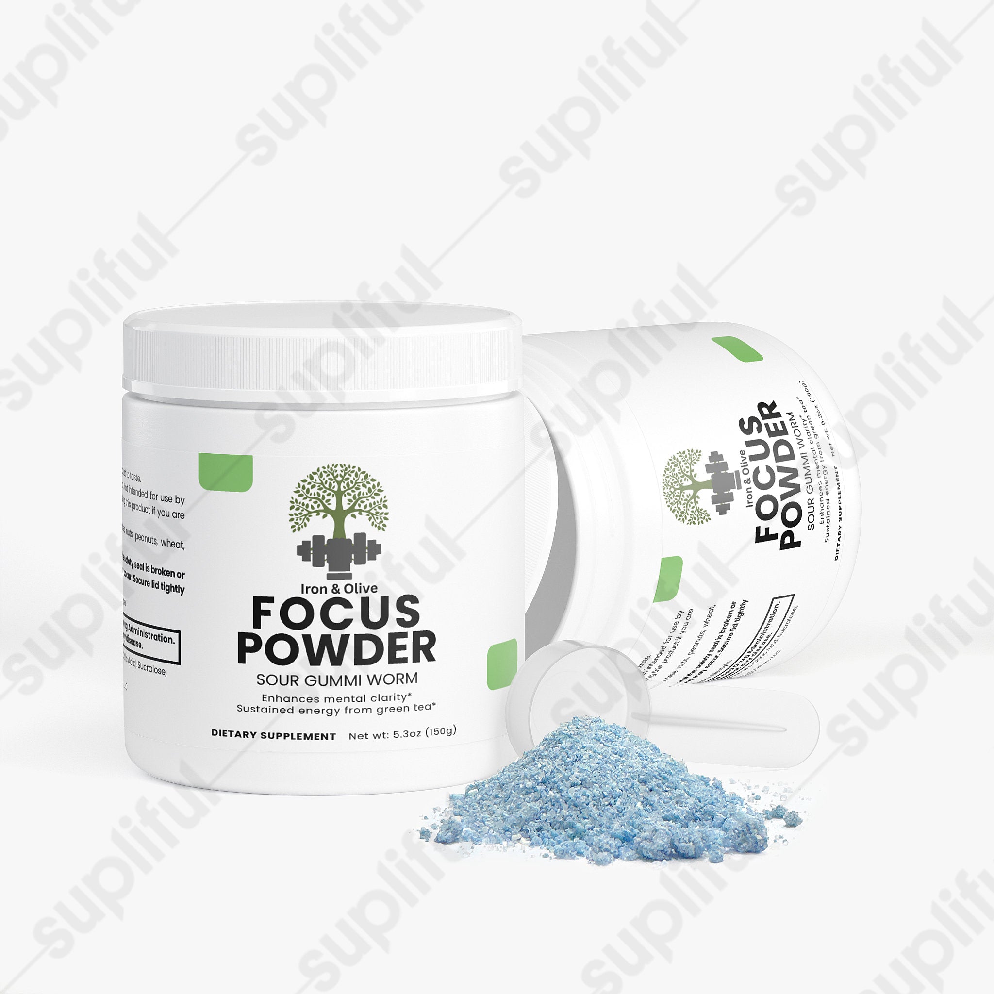 Focus Powder (Sour Gummi Worm)