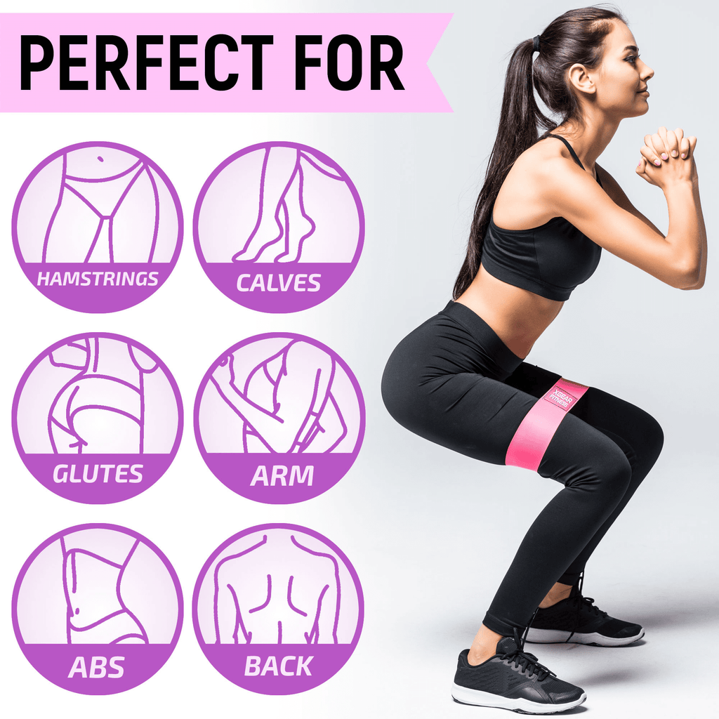 Women's Butt & Hip Resistance Bands — Set of 3