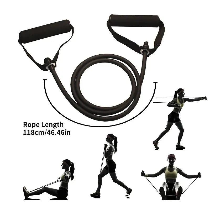 Full-Body Resistance Bands with Handles