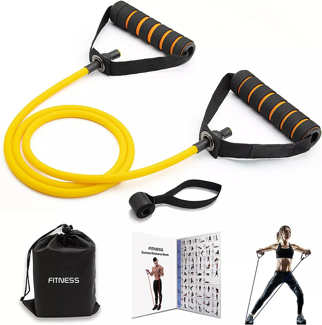 Exercise Resistance Bands with Handles & Door Anchor
